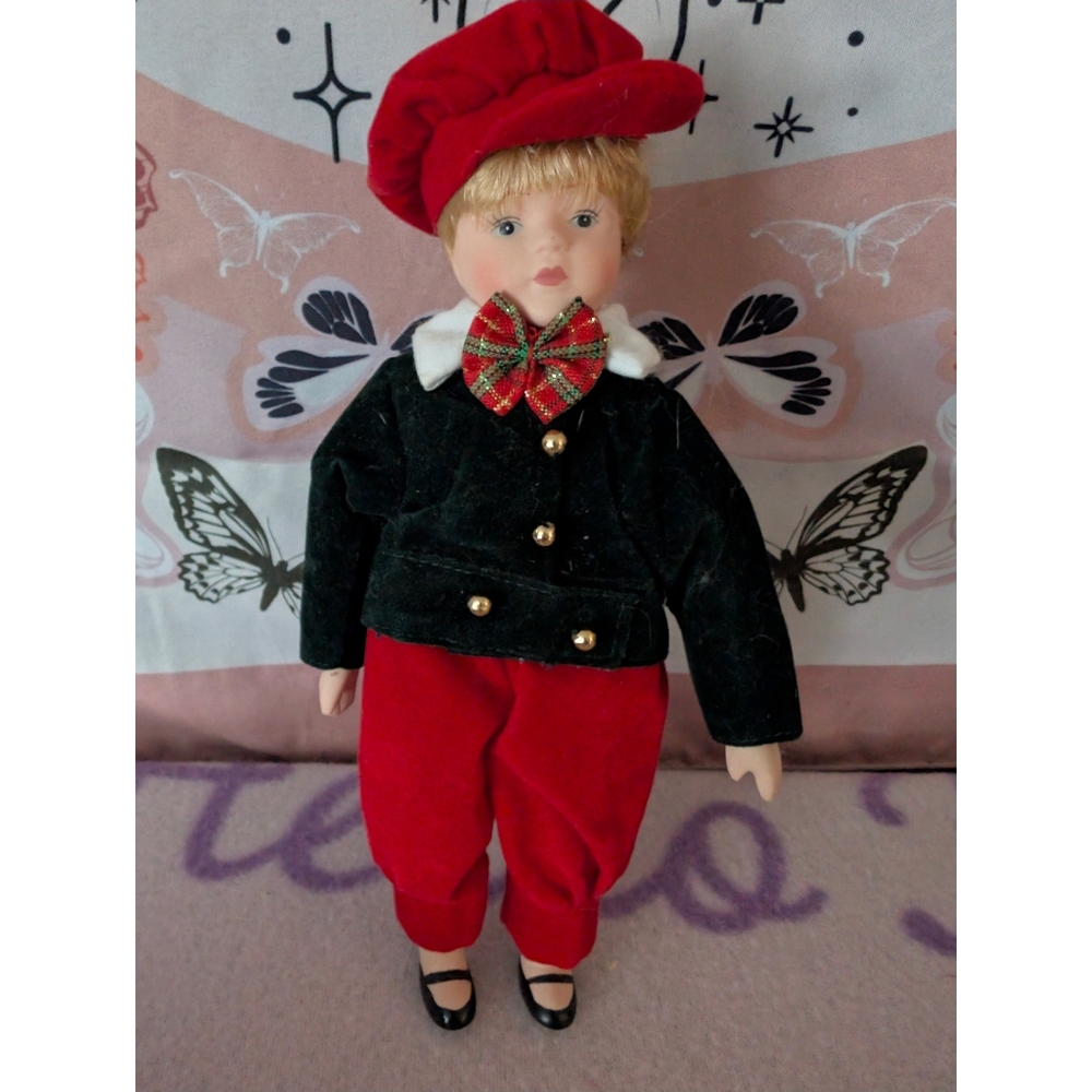 Vintage | Porcelain Boy Doll | 1980's